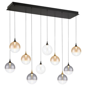 Eurofase - 48934-046 - IISSA-CHD-10LT-47IN-GBM-MX - IISSA - Gold-Black