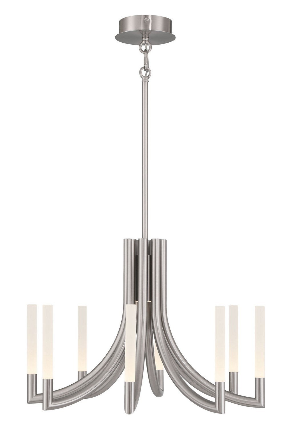Eurofase - 49010-022 - OLETTE-CHD-8LT-24IN-SN-FR - OLETTE - Nickel
