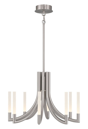 Eurofase - 49010-022 - OLETTE-CHD-8LT-24IN-SN-FR - OLETTE - Nickel