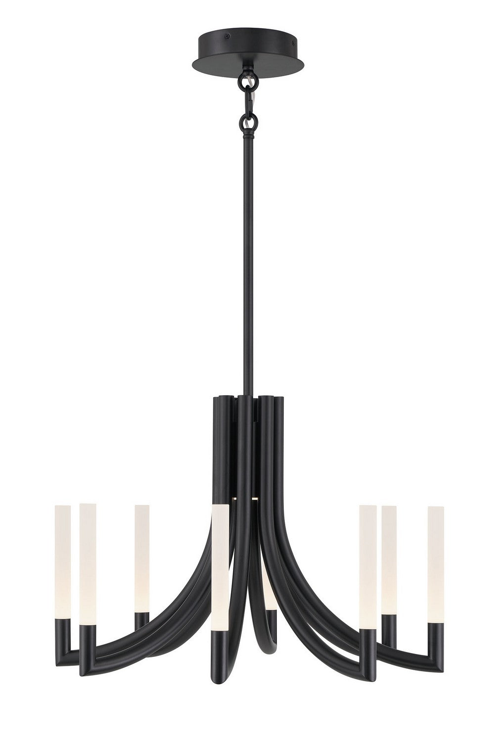 Eurofase - 49010-039 - OLETTE-CHD-8LT-24IN-BK-FR - OLETTE - Black