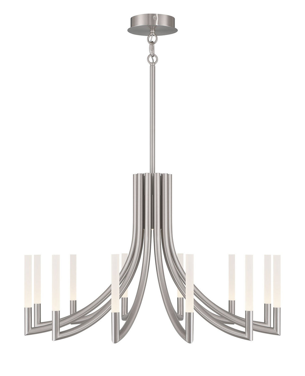 Eurofase - 49011-029 - OLETTE-CHD-12LT-36IN-SN-FR - OLETTE - Nickel