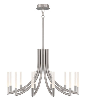 Eurofase - 49011-029 - OLETTE-CHD-12LT-36IN-SN-FR - OLETTE - Nickel