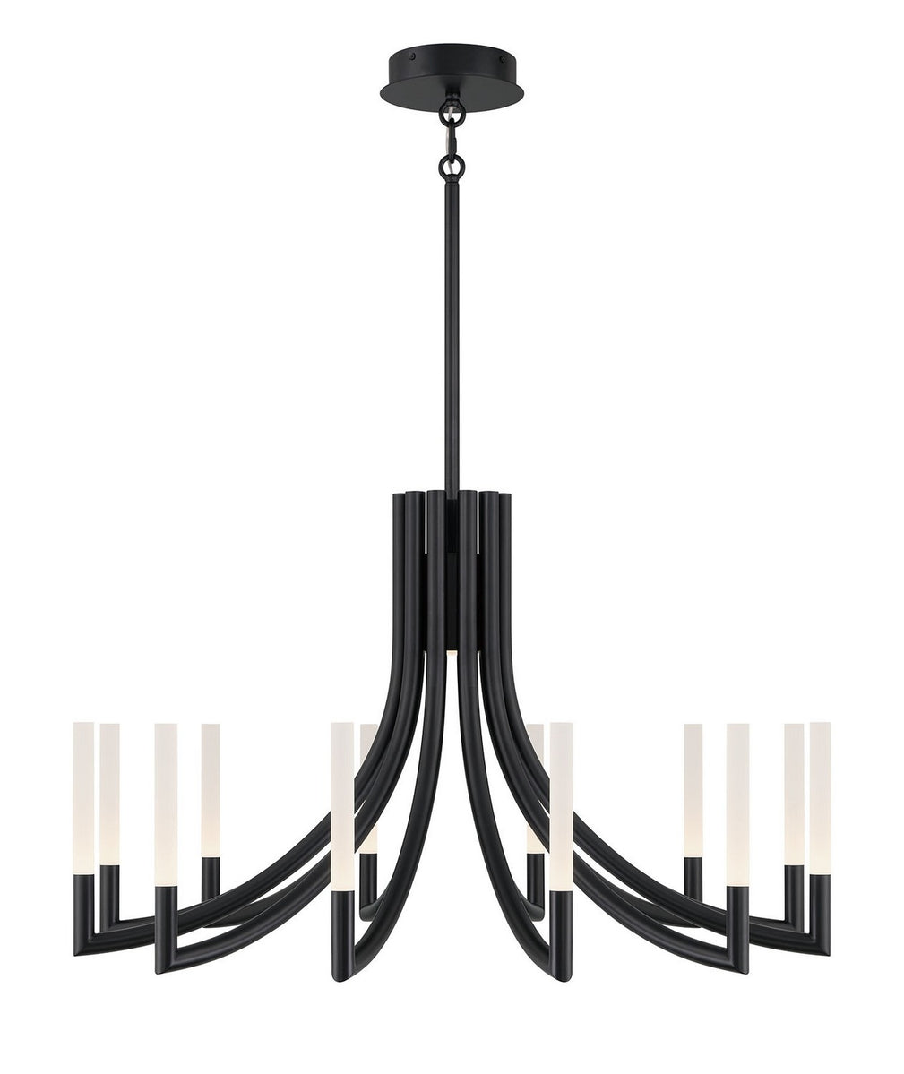 Eurofase - 49011-036 - OLETTE-CHD-12LT-36IN-BK-FR - OLETTE - Black