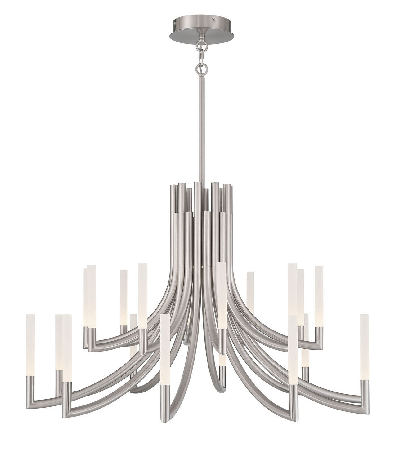 Eurofase - 49012-026 - OLETTE-CHD-20LT-42IN-SN-FR - OLETTE - Nickel