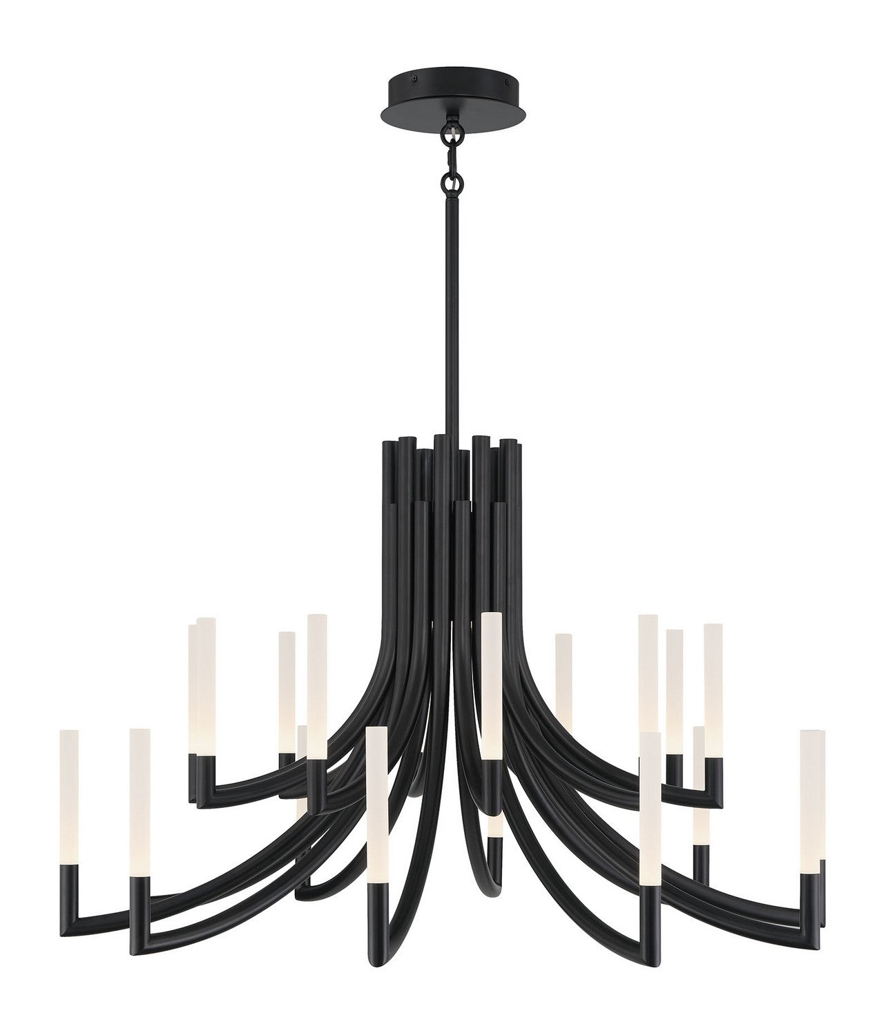 Eurofase - 49012-033 - OLETTE-CHD-20LT-42IN-BK-FR - OLETTE - Black