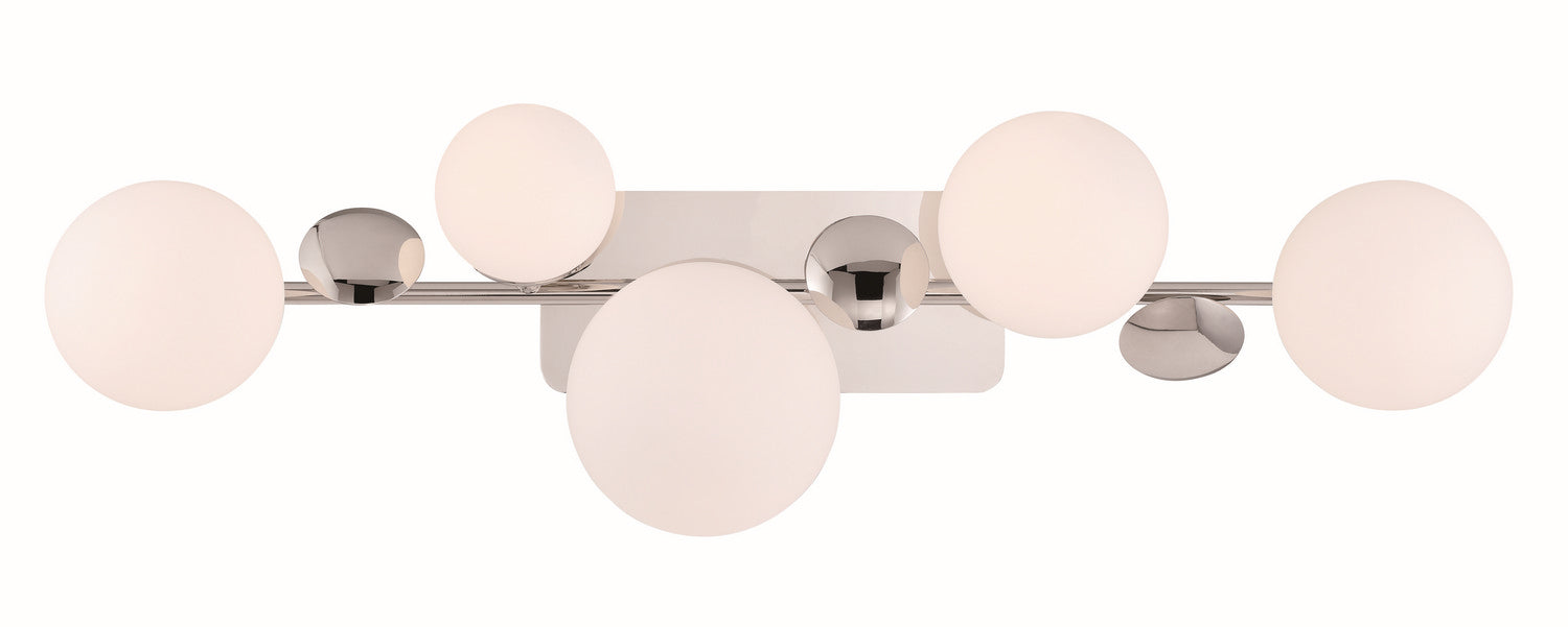 Eurofase - 49087-024 - VINE-VAN-5LT-PN-OPL - VINE - Nickel