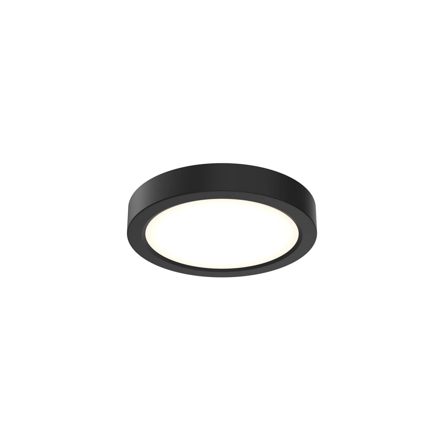 Dals - CFLEDR06-CC-V-BK - One Light Flush Mount - Delta - BK