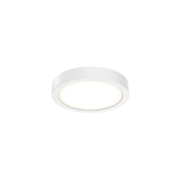 Dals - CFLEDR06-CC-V-WH - One Light Flush Mount - Delta - WH