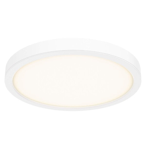 Dals - CFLEDR18-CC-V-WH - One Light Flush Mount - Delta - WH