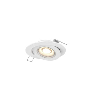 Dals - DCP-FGM4-WH - Flat Gimbal Recessed - Pivot - WH