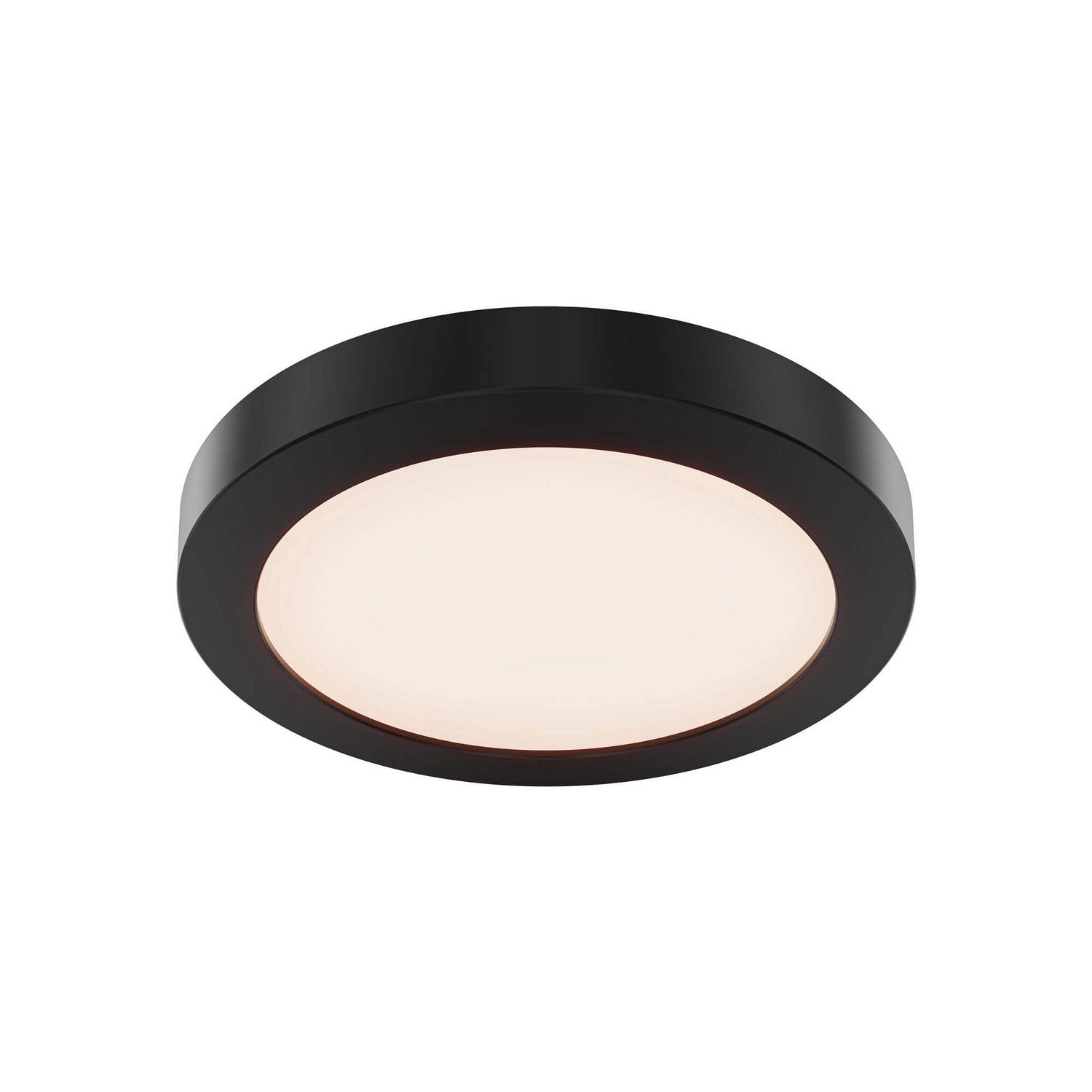 Dals - FMM09-CC-BK - One Light Flush Mount - Radiance - BK