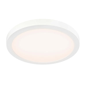 Dals - FMP12-CC-CR-WH - One Light Flush Mount - Prime Coastal - WH
