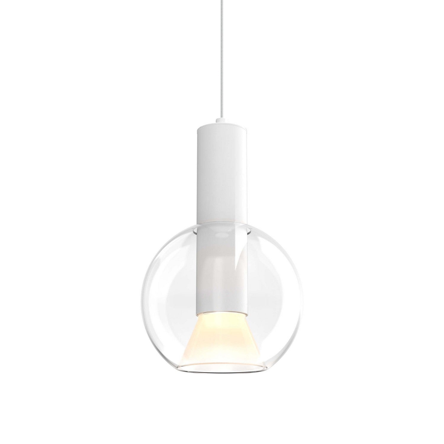 Dals - IRPD-CC-WH - One Light Pendant - Iris - WH