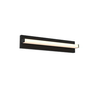Dals - VAL24-CC-BK - One Light Vanity - Ledge - BK