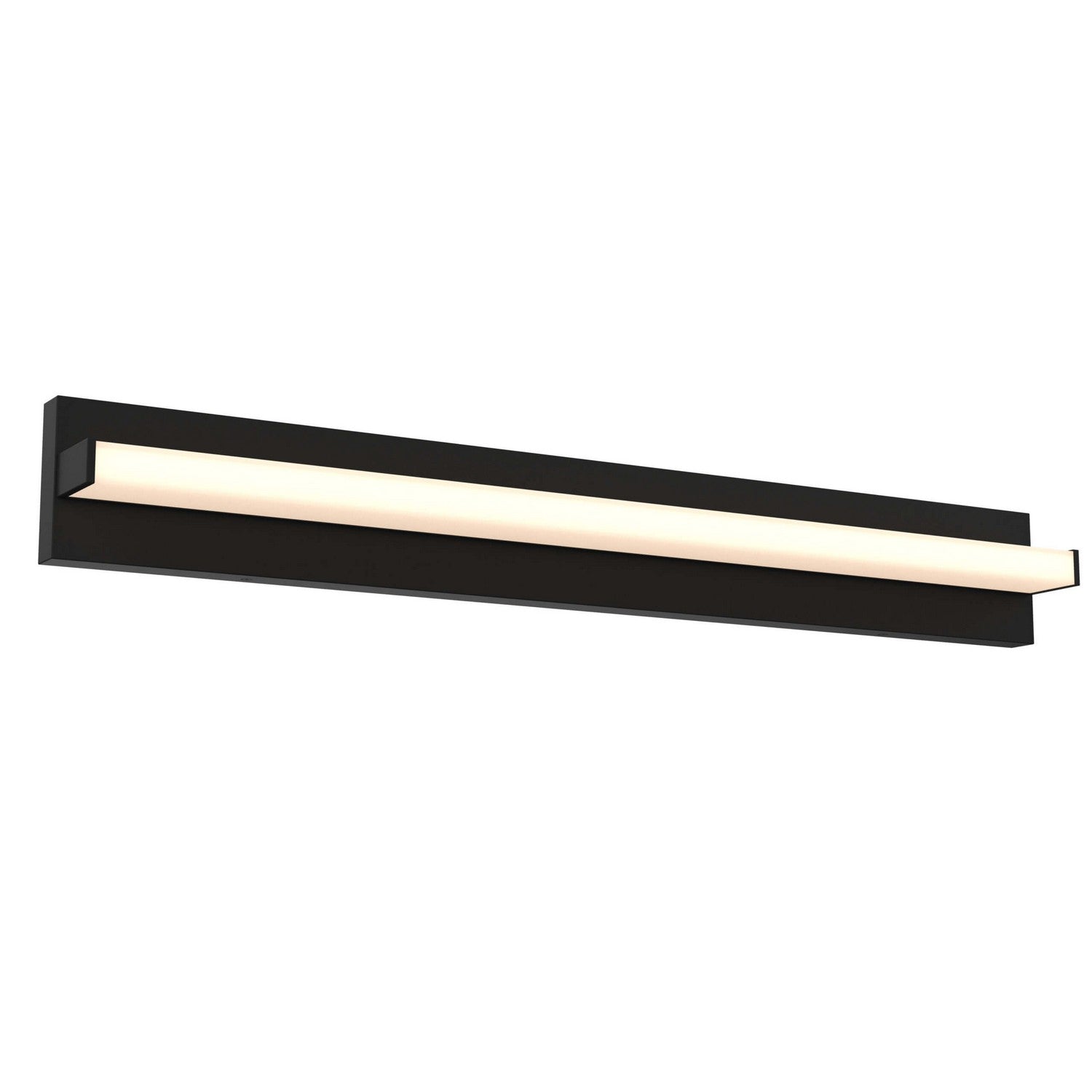 Dals - VAL36-CC-BK - One Light Vanity - Ledge - BK