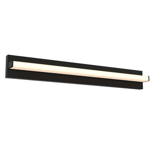 Dals - VAL36-CC-BK - One Light Vanity - Ledge - BK