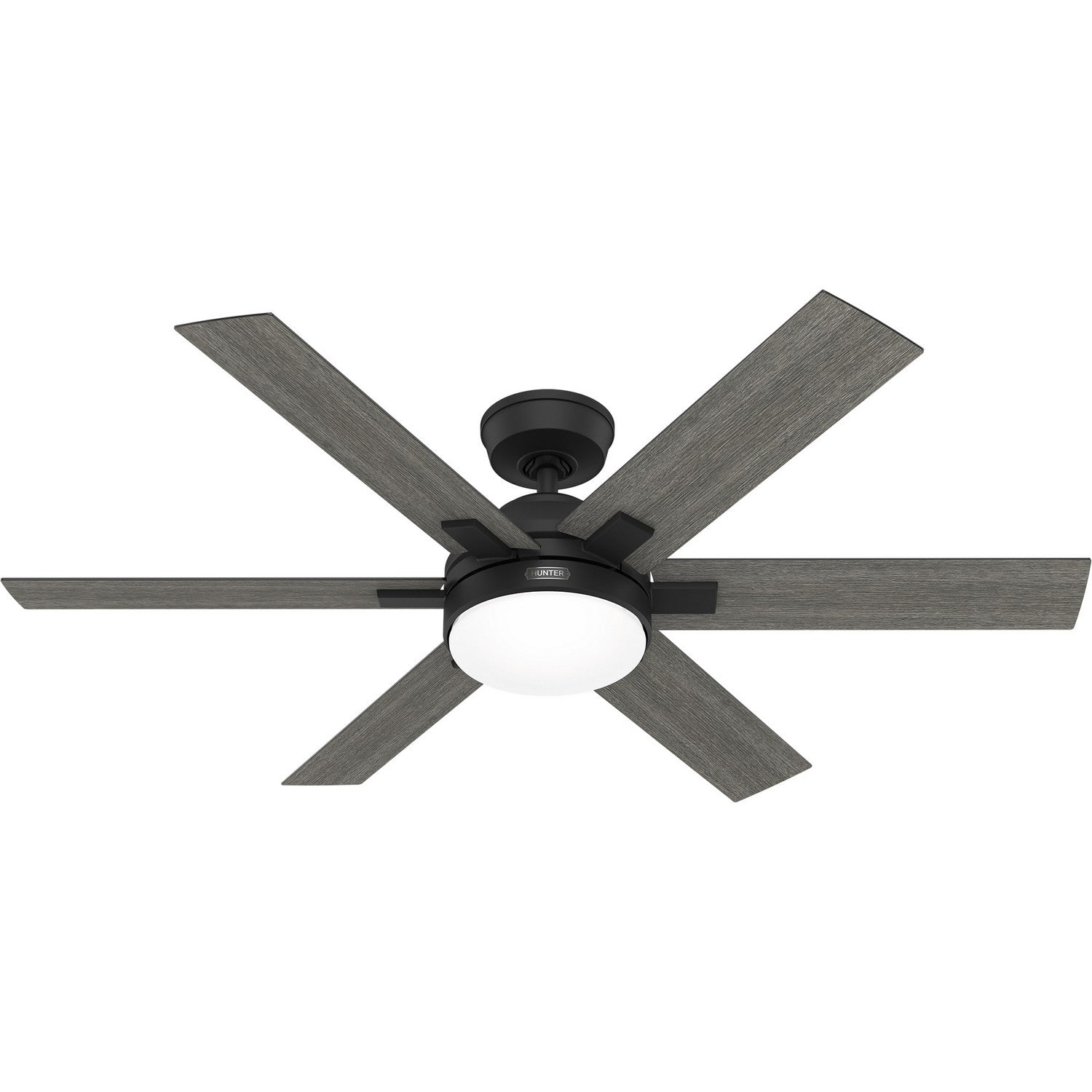 Hunter - 52783 - 52" Ceiling Fan - Georgetown - Matte Black