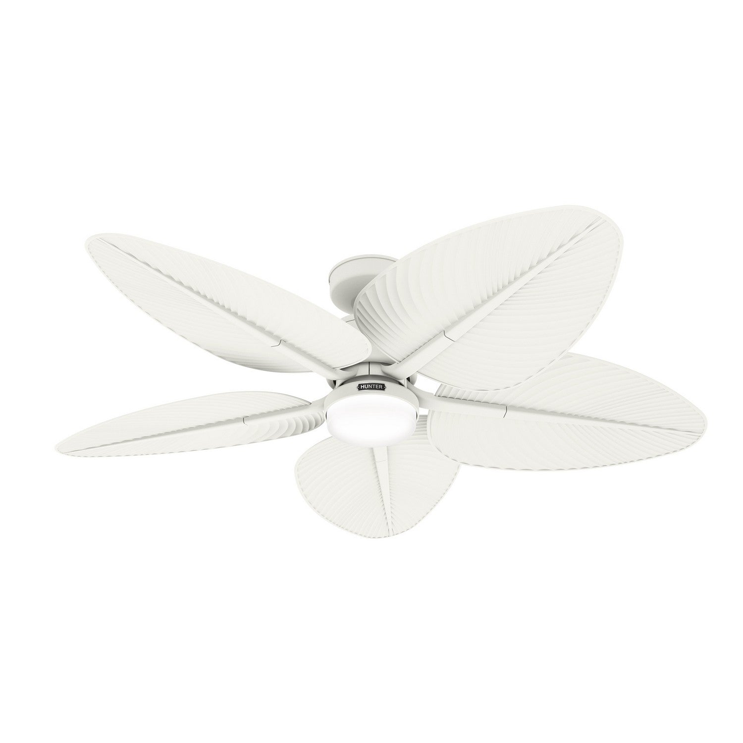 Hunter - 52999 - 52" Ceiling Fan - Tropic View - Matte White