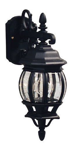 Artcraft - AC8091BK - One Light Outdoor Wall Mount - Classico - Black