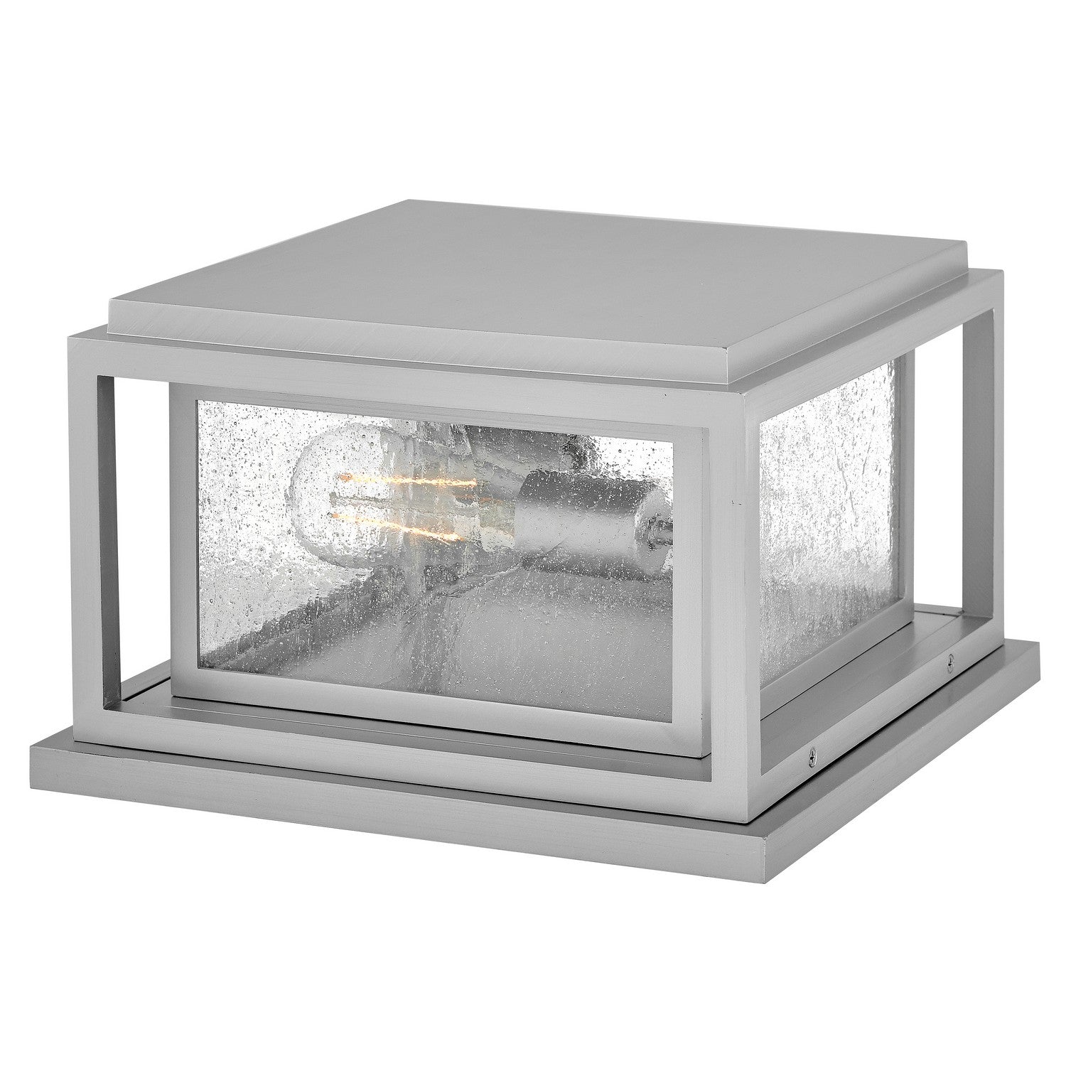 Hinkley - 1008SI-LV - LED Pier Mount - Republic - Satin Nickel