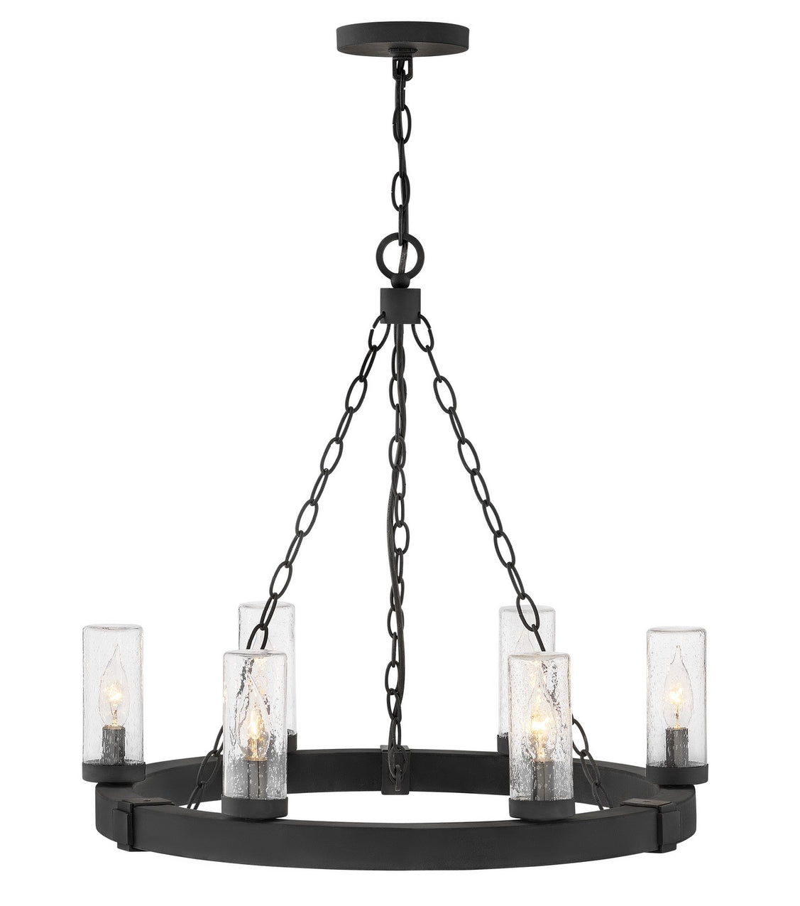Hinkley - 29206BK-LV - LED Chandelier - Sawyer - Black