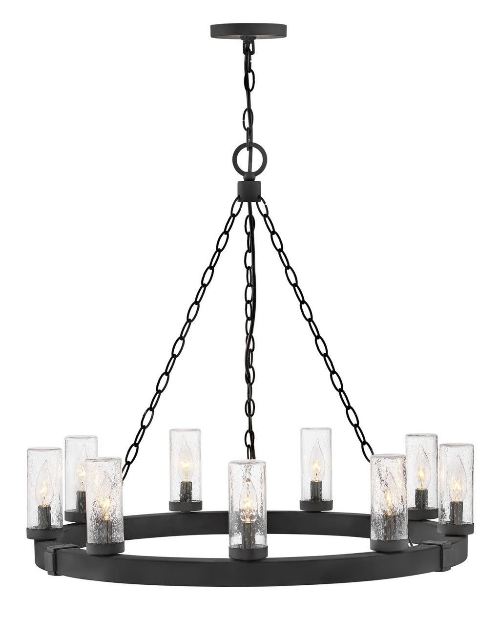 Hinkley - 29208BK-LV - LED Chandelier - Sawyer - Black