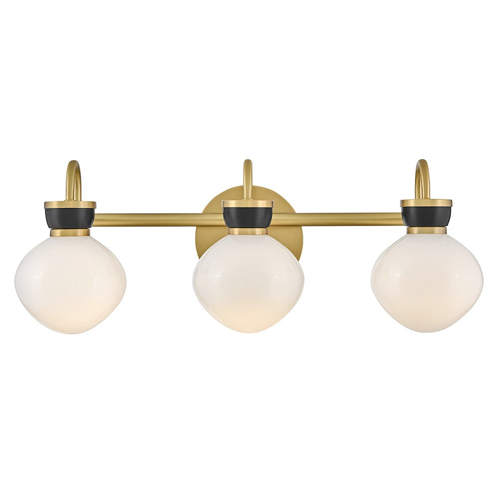 Lark - 85593LCB-BK - LED Bath - Lucy - Lacquered Brass