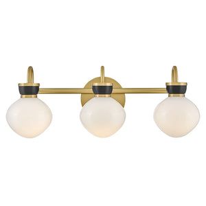 Lark - 85593LCB-BK - LED Bath - Lucy - Lacquered Brass