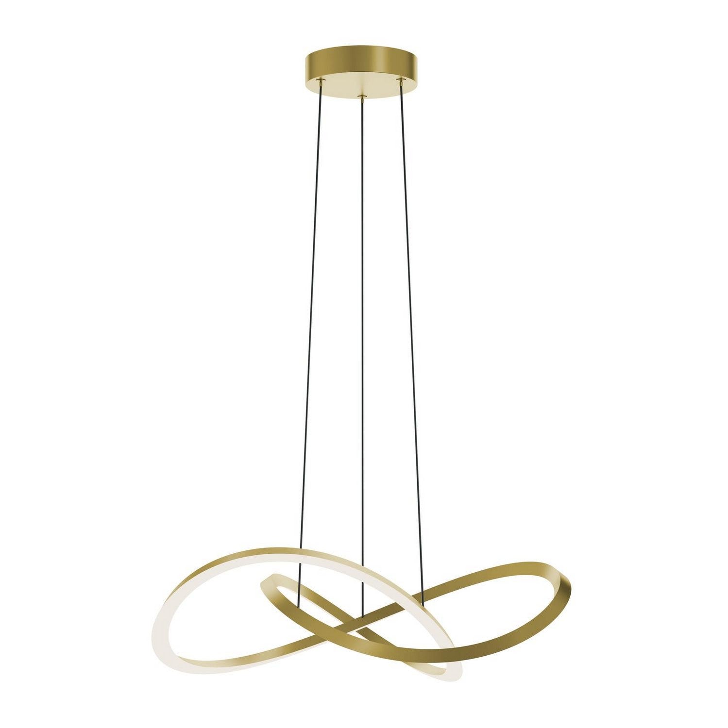 AFX Lighting - CLSP24LAJUD lb - LED Pendant - Celeste - Light Antique Brass