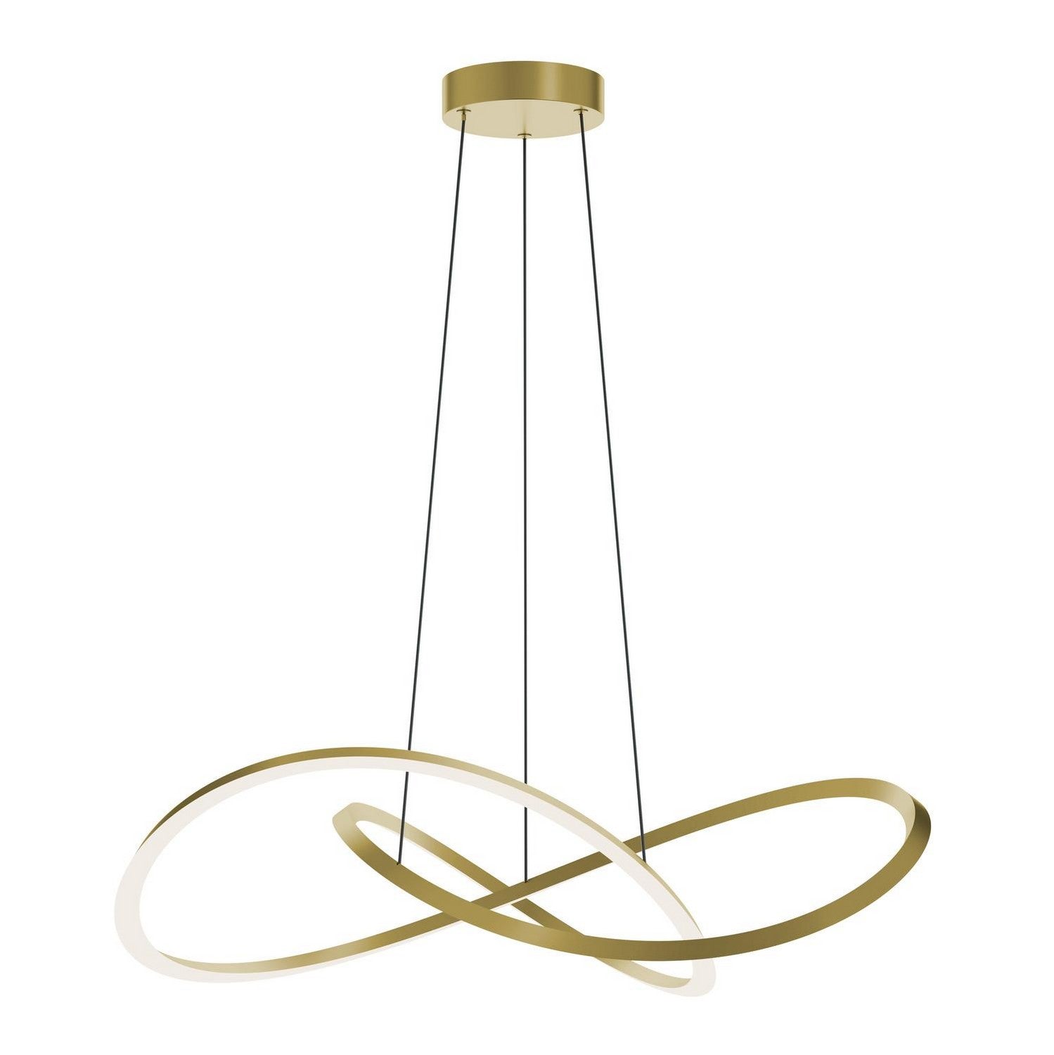 AFX Lighting - CLSP32LAJUD lb - LED Pendant - Celeste - Light Antique Brass