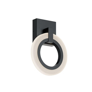 AFX Lighting - HLOS0811LAJUDBK - LED Wall Sconce - Halo - Black