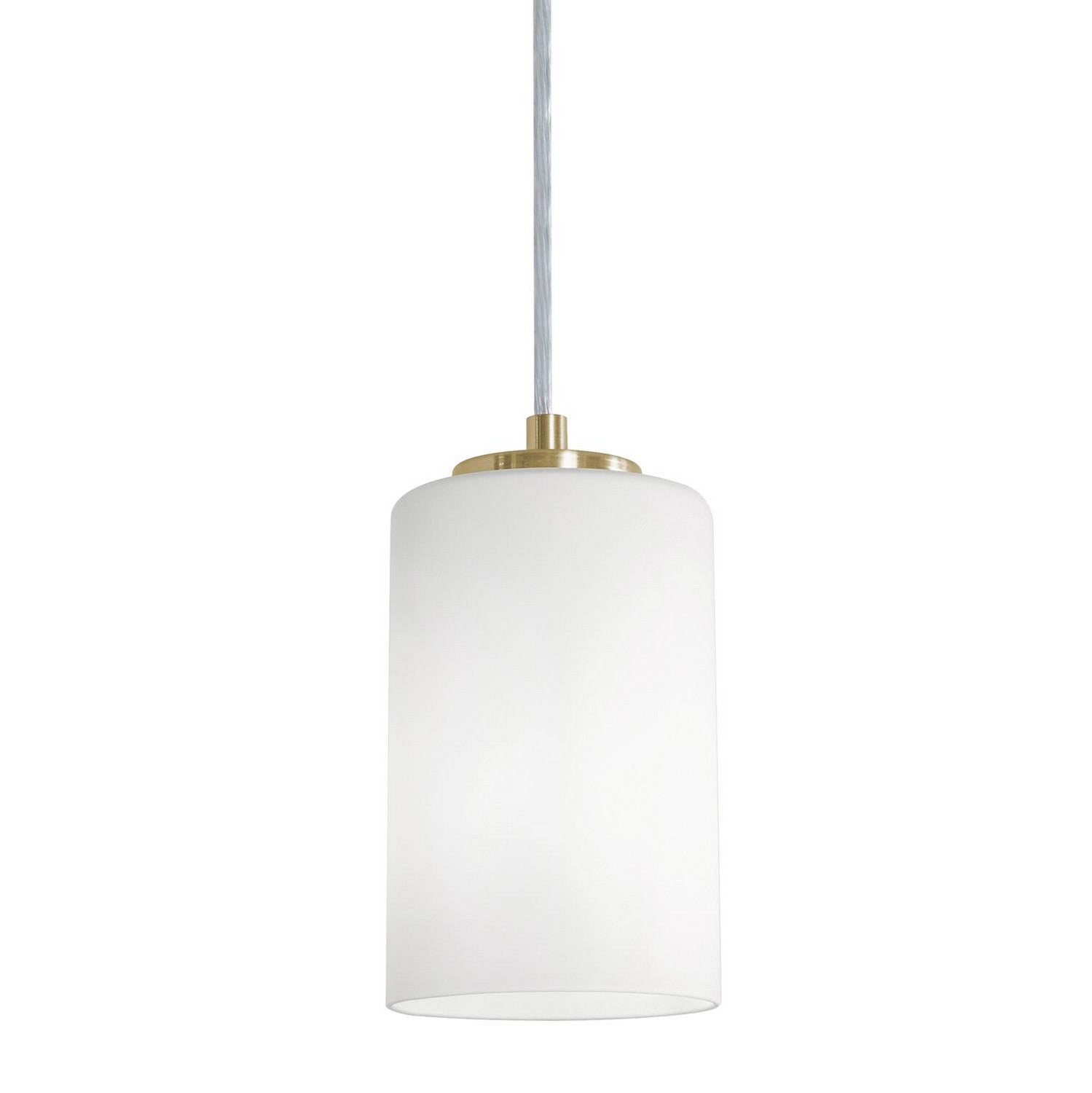 AFX Lighting - LEOP04MB lb - One Light Pendant - Leo - Light Antique Brass