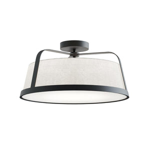 AFX Lighting - LIZC18MBBK - One Light Ceiling Mount - Lizzette - Black