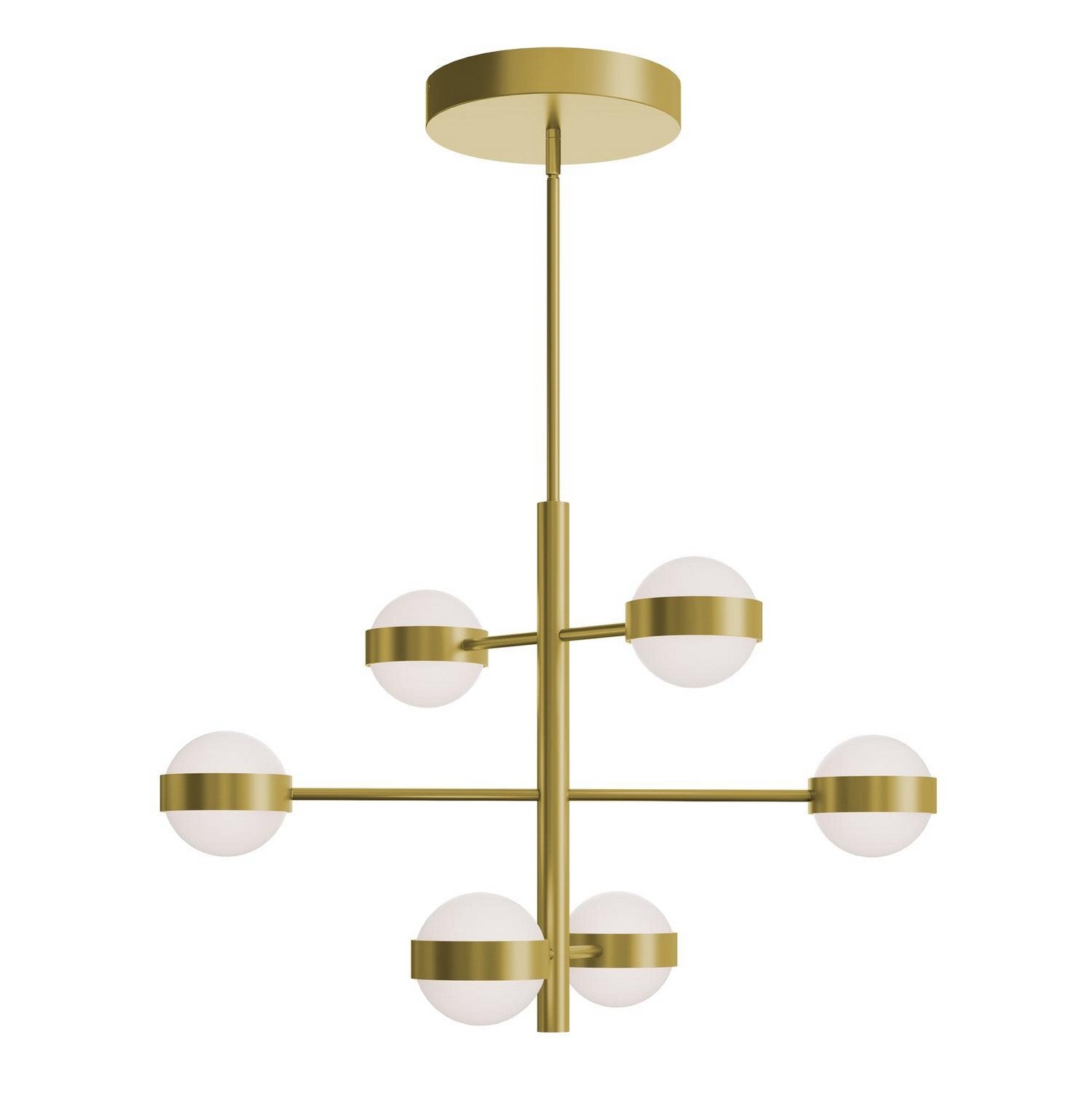 AFX Lighting - VRNP3X6LAJUD lb - LED Pendant - Verona - Light Antique Brass