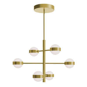 AFX Lighting - VRNP3X6LAJUD lb - LED Pendant - Verona - Light Antique Brass