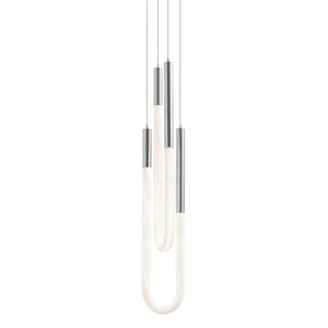 AFX Lighting - ADEP0606LAJUDSN - LED Pendant - Adel - Satin Nickel