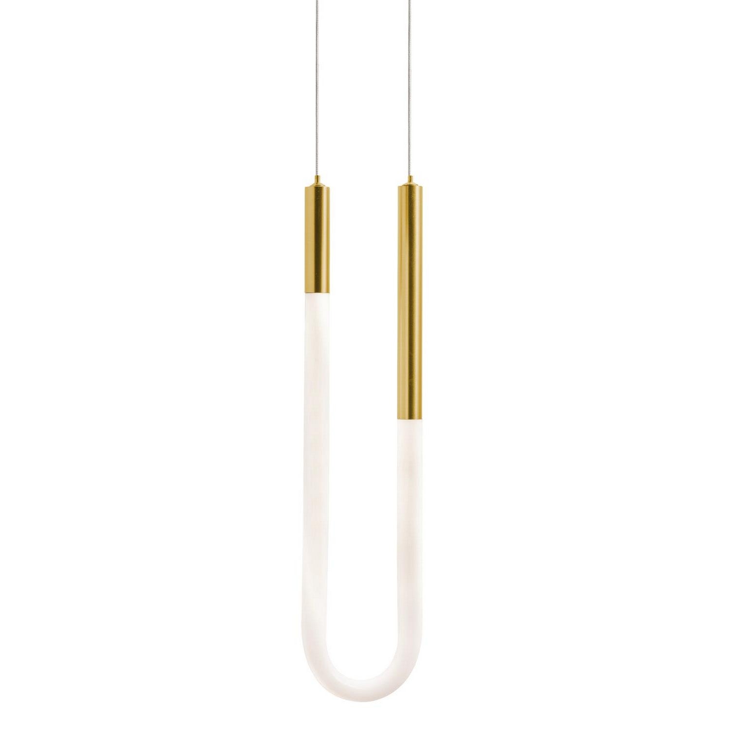 AFX Lighting - ADEP06LAJUD lb - LED Pendant - Adel - Light Antique Brass