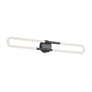AFX Lighting - ADEV3604LAJUDBK - LED Vanity - Adel - Black