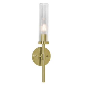AFX Lighting - HNTS0518MB lb - One Light Wall Sconce - Huntington - Light Antique Brass
