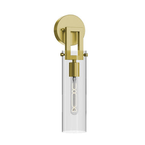 AFX Lighting - HOUS0517MB lb - One Light Wall Sconce - Houston - Light Antique Brass