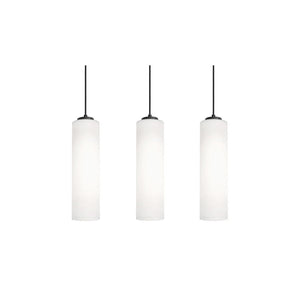 AFX Lighting - LEOP0412MBBKLNR3 - Three Light Linear Pendant - Leo - Black