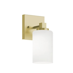 AFX Lighting - LEOS0509MB lb - One Light Wall Sconce - Leo - Light Antique Brass