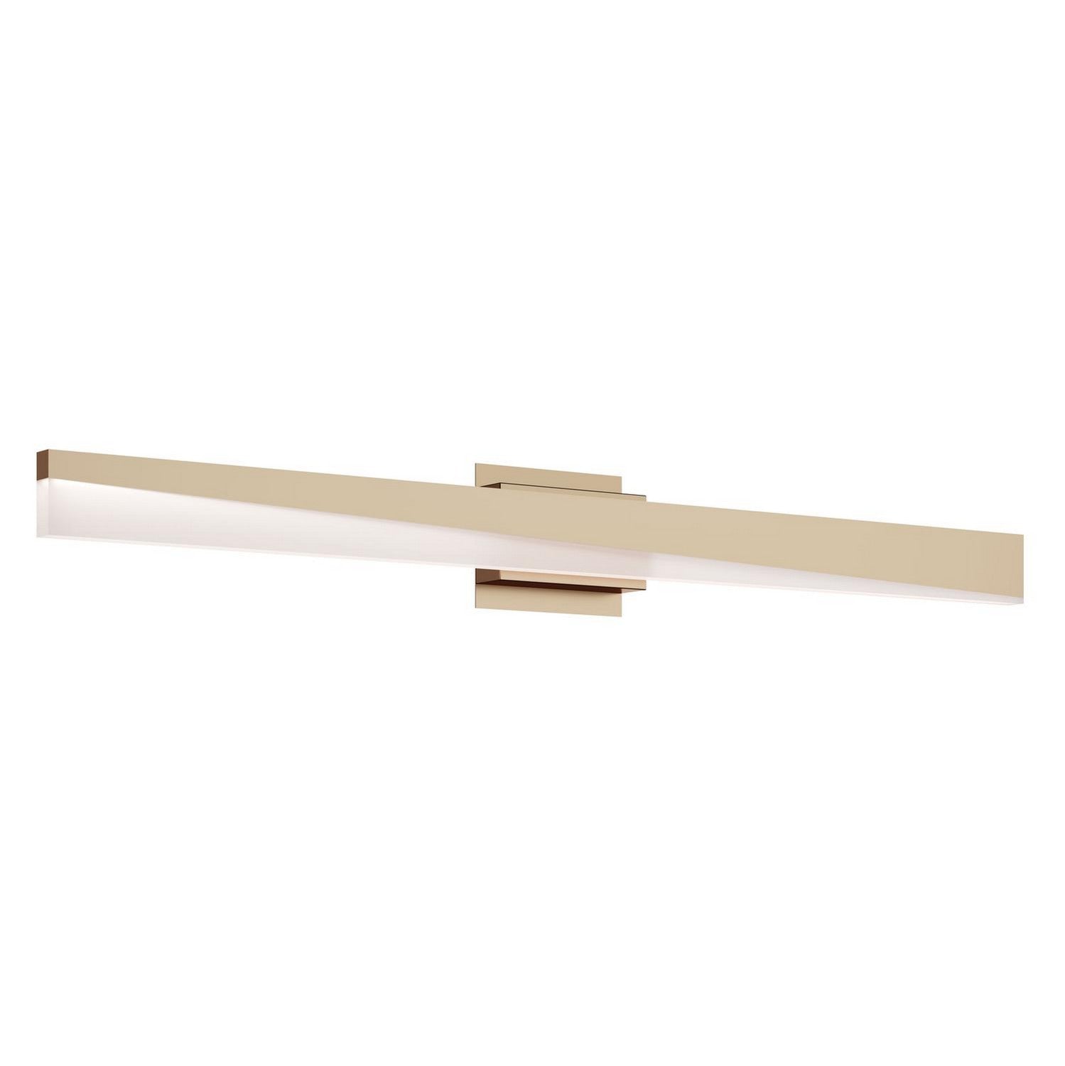 AFX Lighting - SLNV3603LAJUD lb - LED Vanity - Slant - Light Antique Brass