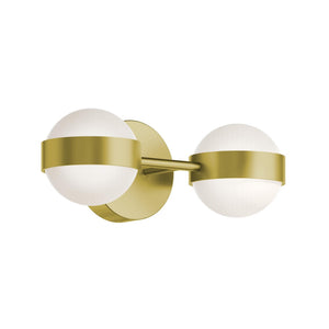 AFX Lighting - VRNV1407LAJUD lb - LED Vanity - Verona - Satin Brass