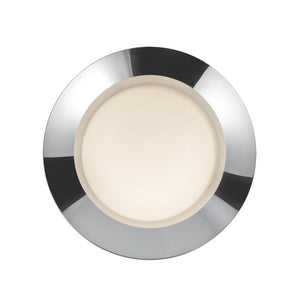Kuzco Lighting - WS77909-CH/OP - LED Wall Sconce - Cleo - Chrome/Opal Glass