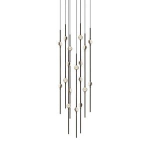 Sonneman - 2012.33C-27 - LED Pendant - Constellation - Espresso Black