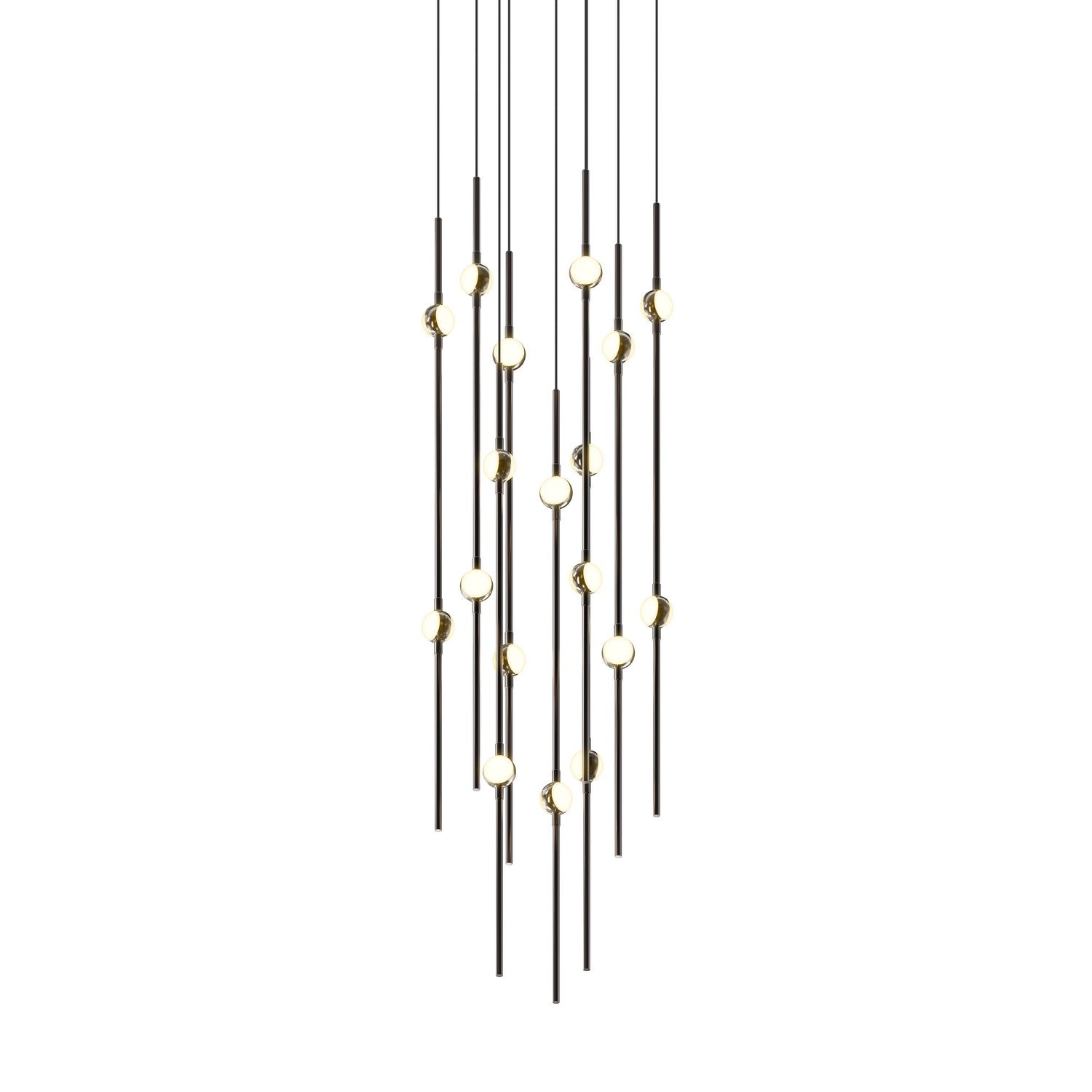 Sonneman - 2012.33W-J20 - LED Pendant - Constellation - Espresso Black