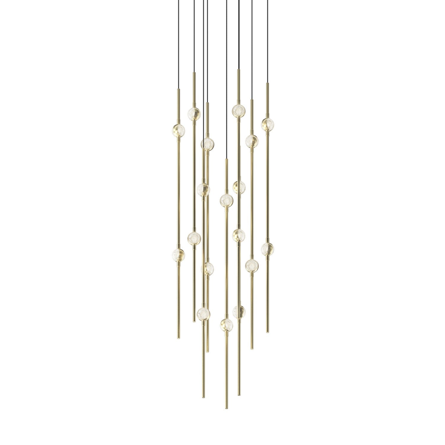 Sonneman - 2012.38C - LED Pendant - Constellation - Satin Brass