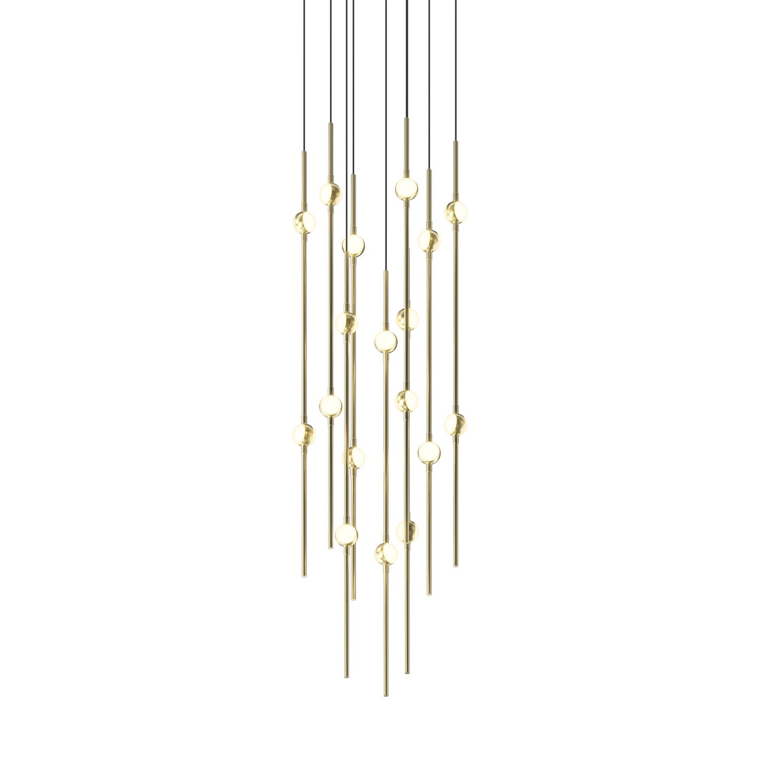 Sonneman - 2012.38W-J20 - LED Pendant - Constellation - Satin Brass