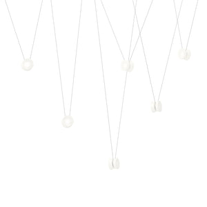 Sonneman - 3471.77W-S6 - LED Luminaire Configuration - Yo - Natural Anodized w/ White Shade